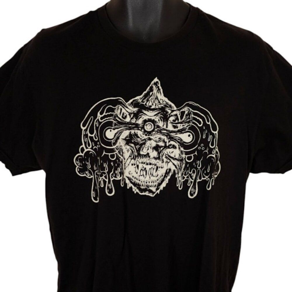 Number Of The Beast T Shirt Mens Size Large Black Buff Monster Lamour Supreme